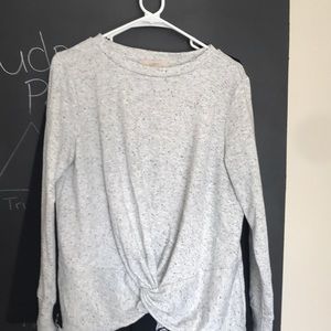 Light weight sweatshirt material long sleeve